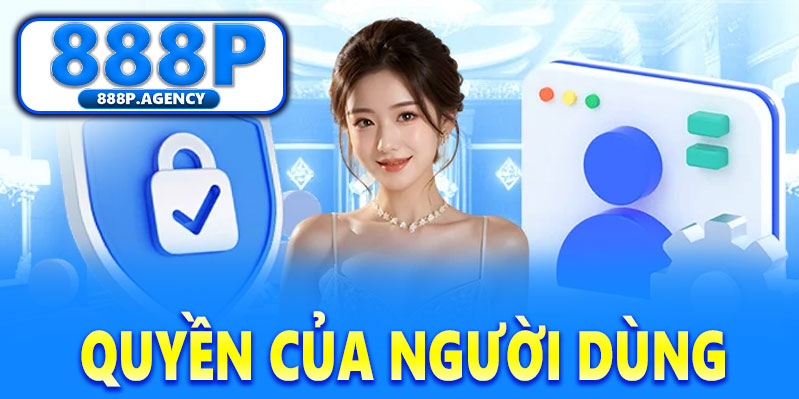 Chính sách bảo mật 888P và quyền của người dùng